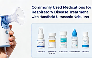 What Medicine are Applied to Ultrasonic Nebulizers for Inhalation and Respiratory Treatment? 